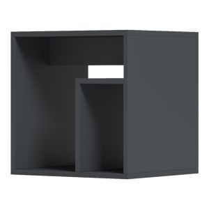 ПОМОЩНА МАСА DOUBLE АНТРАЦИТ 40X35X40СМ