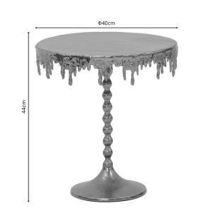 Side table Fropio metal gold D40x44cm