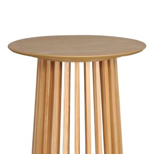 Side table Fugol Mdf top D60x105cm