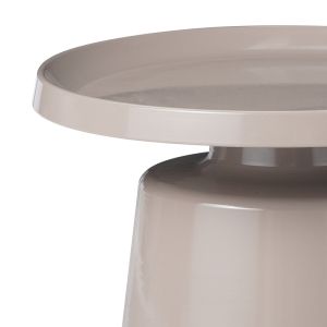 Помощна маса Ginoze капучино метал D70x40см
