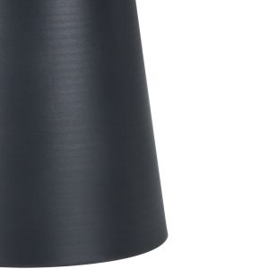 Помощна маса Ginoze черен метал D50x50см