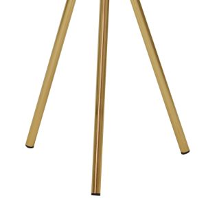 Jacksie side table metal gold D46x48cm