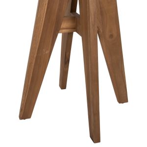 Side table Leo solid teak Hm9859.11 D60x75hcm