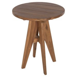Side table Leo solid teak Hm9859.11 D60x75hcm
