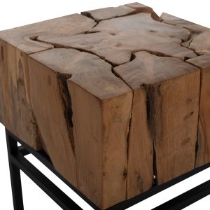 Помощна маса Naturally масивно тиково дърво Hm9353
