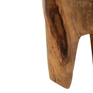 Помощна маса Naturally от естествено тиково дърво масив Naturally D30х40cm Hm9349