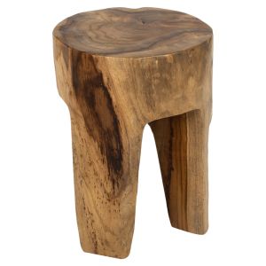 Помощна маса Naturally от естествено тиково дърво масив Naturally D30х40cm Hm9349