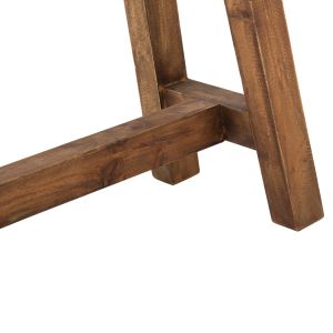 Помощна маса Ranch махагоново дърво естествен цвят 90x25x45hcm Hm9752