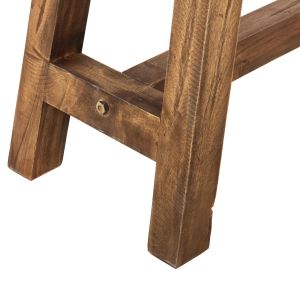 Помощна маса Ranch махагоново дърво естествен цвят 90x25x45hcm Hm9752