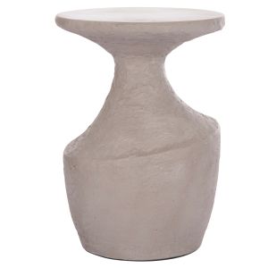 Помощна маса Rebon Santorini Hm18156.03l фибро цимент в сив Цвят--φ40x56.5hcm