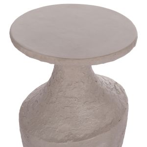Помощна маса Rebon Santorini Hm18156.03l фибро цимент в сив Цвят--φ40x56.5hcm