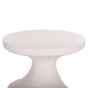 Помощна маса Santorin Rebon Hm18156.02l фибро цимент в бял Цвят--φ40x56.5hcm
