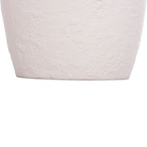 Помощна маса Santorin Rebon Hm18156.02s фибро цимент в бял Цвят--φ27.5x50hcm
