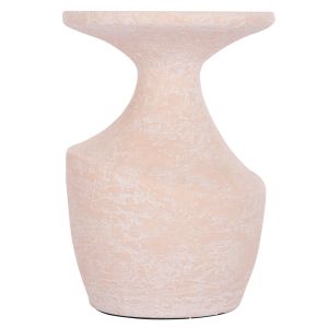 Помощна маса Santorin Rebon Hm18156.04l фибро цимент в цвят Праскова--φ40x56.5hcm