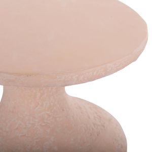 Помощна маса Santorin Rebon Hm18156.04s фибро цимент в цвят Праскова--φ27.5x50hcm