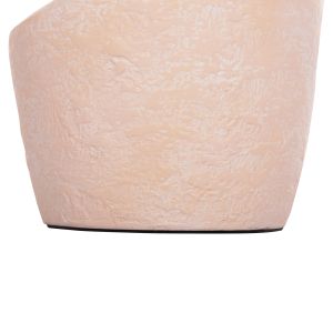 Помощна маса Santorin Rebon Hm18156.04s фибро цимент в цвят Праскова--φ27.5x50hcm
