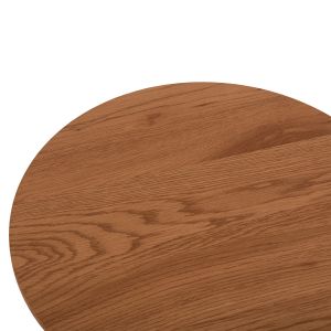 Помощна маса Talbert Hm18025 Mdf в цвят натурално дърво Φ45x50.5hcm.