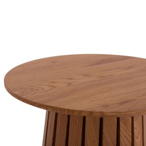 Помощна маса Talbert Hm18025 Mdf в цвят натурално дърво Φ45x50.5hcm.