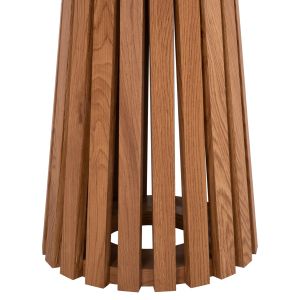 Помощна маса Talbert Hm18025 Mdf в цвят натурално дърво Φ45x50.5hcm.