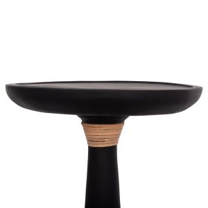 Side table Torg Hm18170.01 fiber cement black Φ41x62hcm.
