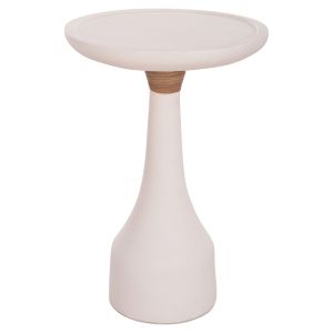 Side table Torg Hm18170.02 fiber cement white Φ41x62hcm.