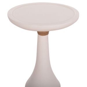 Side table Torg Hm18170.02 fiber cement white Φ41x62hcm.