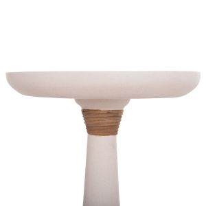 Side table Torg Hm18170.02 fiber cement white Φ41x62hcm.