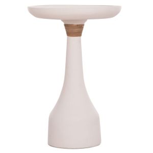 Side table Torg Hm18170.02 fiber cement white Φ41x62hcm.