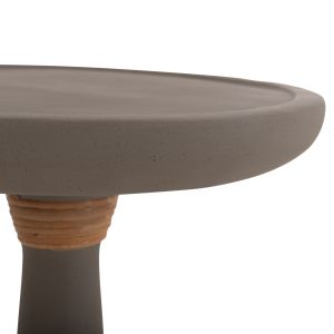 Side table Torg Hm18170.03 fiber cement gray Φ41x62hcm.