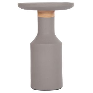 Помощна маса Tred(t) Hm18169.03 фибро цимент в сив натурален ратан -- Φ40x61в см.