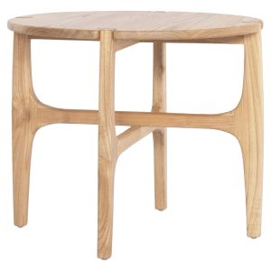 Помощна маса кръгла Katal Hm9932 Sungkai дърво в естествен цвят Φ59,5x50,5hcm.