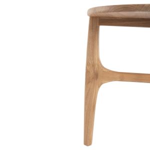 Помощна маса кръгла Katal Hm9932 Sungkai дърво в естествен цвят Φ59,5x50,5hcm.