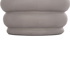 Помощна маса Puffat Hm18172.03 фибро цимент с плоч от сив тик Φ45x46в см.