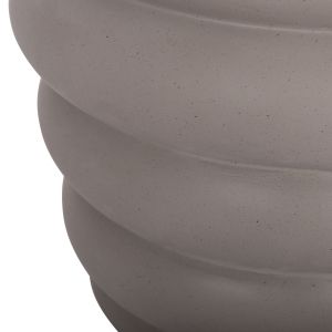 Помощна маса Puffat Hm18172.03 фибро цимент с плоч от сив тик Φ45x46в см.