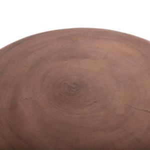 Помощна маса Puffat Hm18172.03 фибро цимент с плоч от сив тик Φ45x46в см.