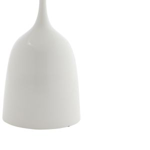 Помощна холна маса Agrile бяла метална D50x60см