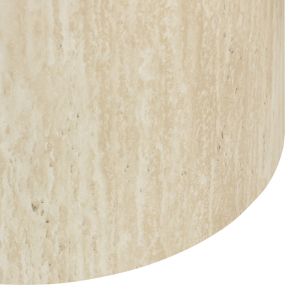 Помощни маси 2 бр. Zonar Mdf с травертинова визия
