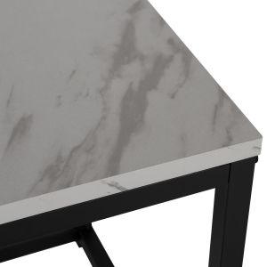 Помощни маси Cuby к-т 2бр Mdf и метал в сиво Hm8762,12