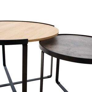 Side tables set of 2
