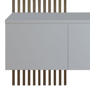 Portmanteau Arika color white/sonoma 100x37x199.5cm
