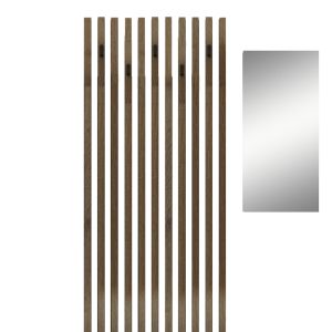 Portmanteau Arika color white/sonoma 100x37x199.5cm