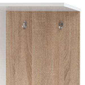 Coat rack with mirror Hm2265 125.5x37.5x166.5cm