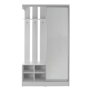 Coat rack with mirror Hm2424,03 118x45x210