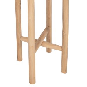 Flower stand Hm7935 teak wood in natural color D30x75.5cm