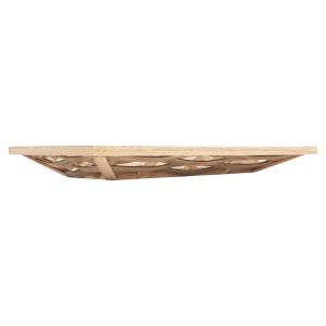 Rectangular serving tray Hm4228 softwood and MDF 51x32x5.5hcm