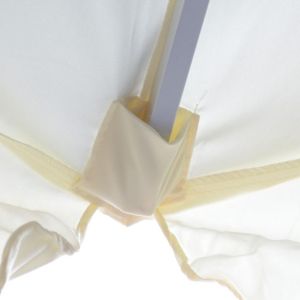 Professional umbrella 2m cream color with one piece tube Hm6001