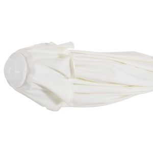 Professional umbrella Alu 3m cream color with one piece tube Hm6006