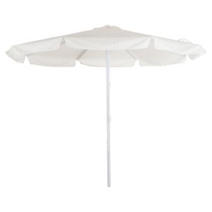 Professional umbrella Alu 3m cream color with one piece tube Hm6006