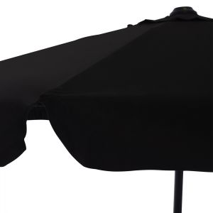 Professional umbrella Darwin 2.35m gray with black acrylic canvas Hm6000.03