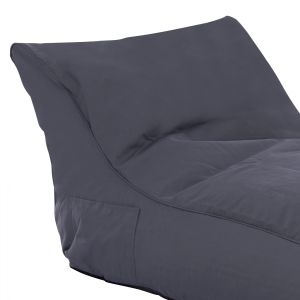 Pouf Alok Hm5806,02 gray with UV protection 140x70x60hcm